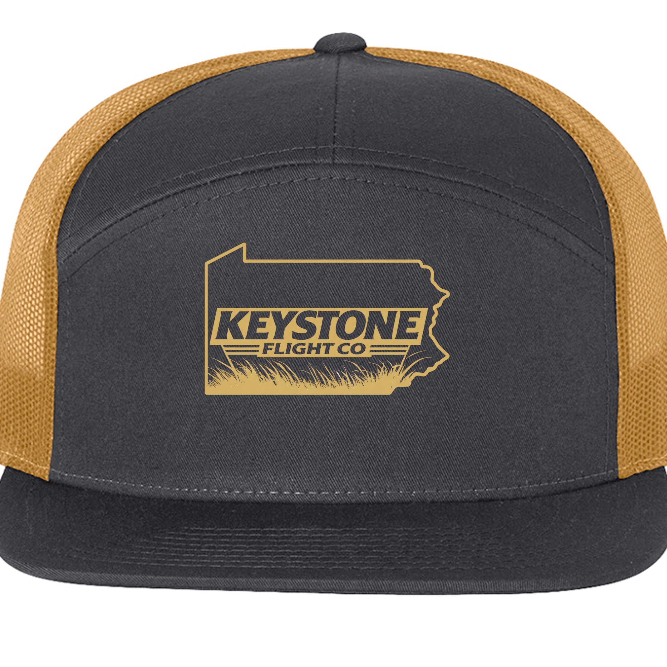 Charcoal/ Old Gold - 168 - FRONT
