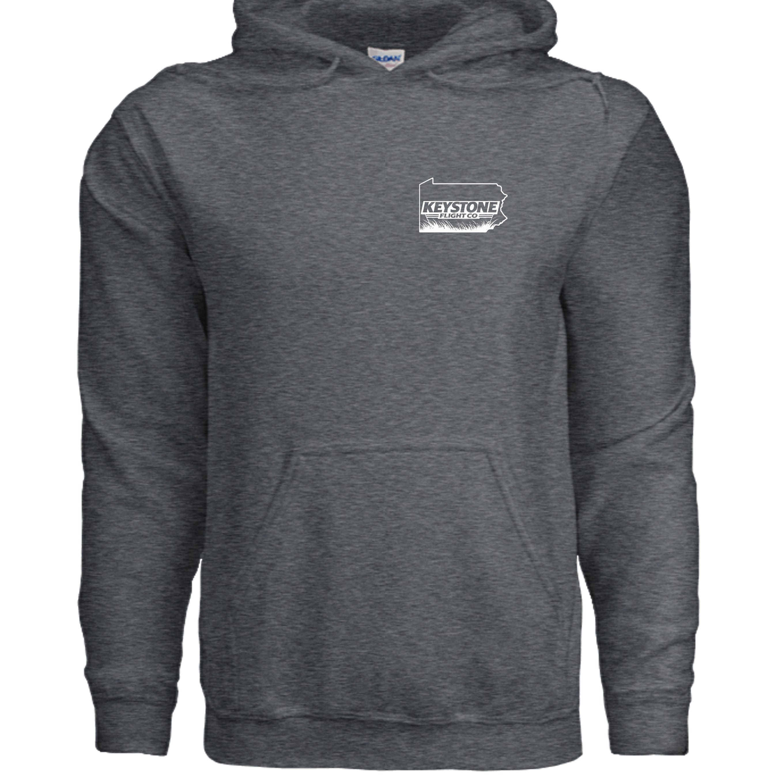 DARK HEATHER - G185 - FRONT